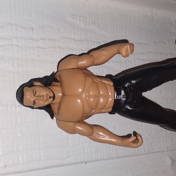 2005 WWE Matt Hardy Action Figure Jakks Pacific Black Pants - Picture 3 of 8